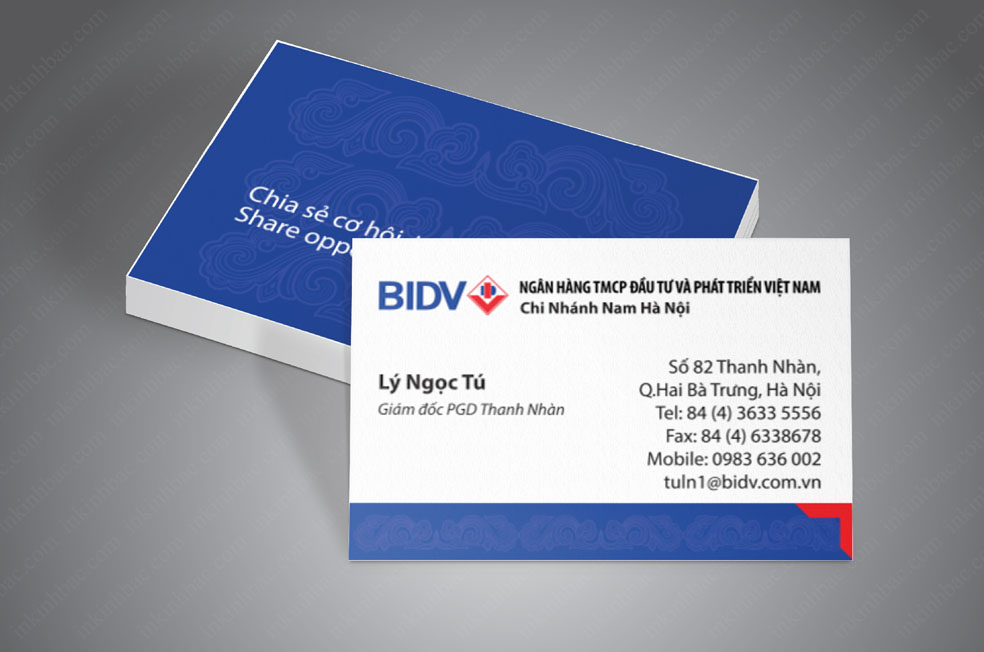 In Danh Thiếp Bình Dương